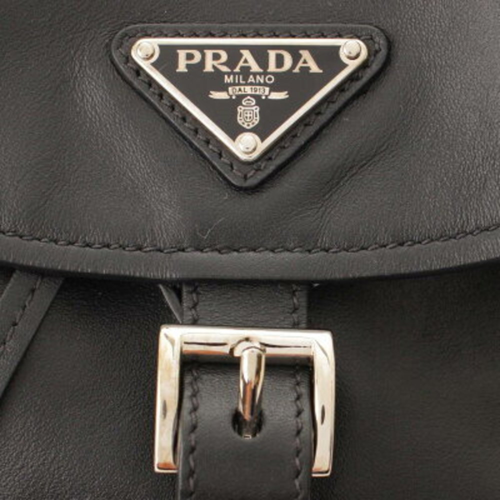 Prada All Backpack Triangle Black - image 7